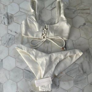Kopper & Zink White Bikini